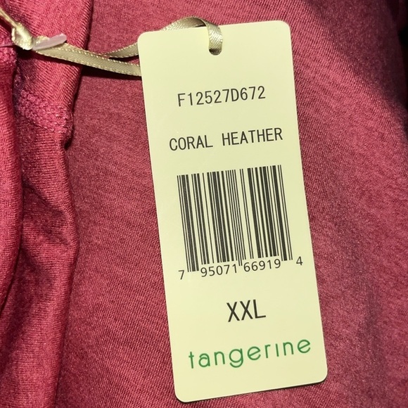 NWT super soft Tangerine skort coral Heather XXL - Picture 3 of 4